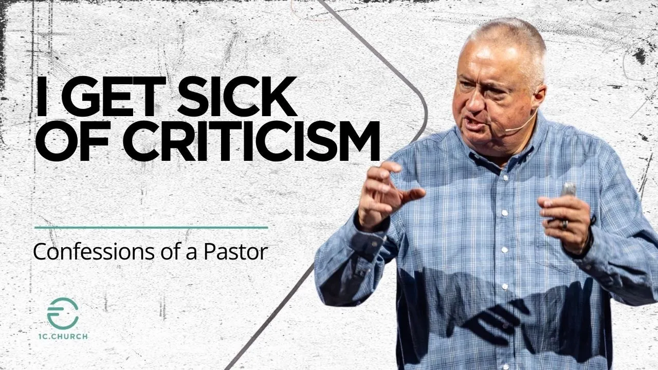 Confessions of a Pastor series graphic